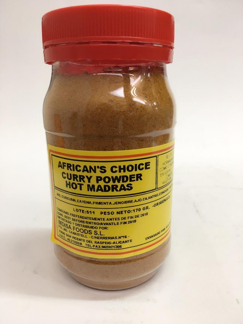 AFRICAN CHOICE CURRY POWDER 170 GR