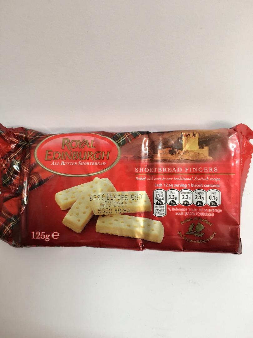 ROYAL E. SHORTBREAD 125 GR