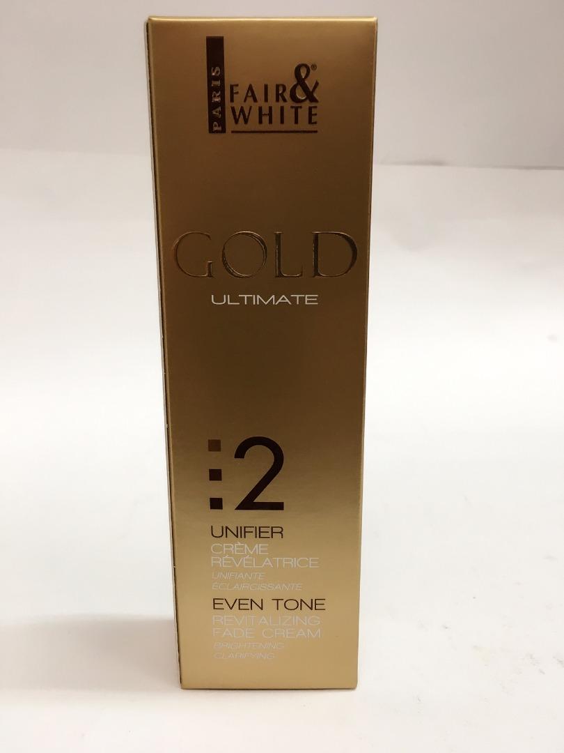 FAIR & WHITE GOLD FADE CREAM TUBE
