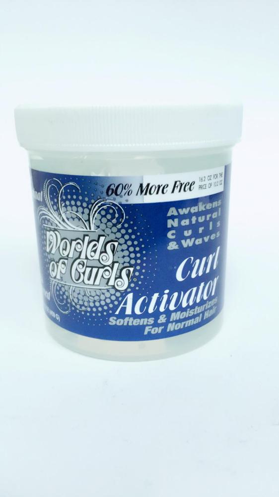 WORLD OF CURLS GEL ACTIVATOR REG. 16 OZ
