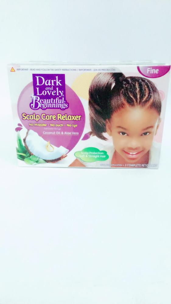 DARK LOVELY B. B. CHILDREN RELAXER KIT FINE