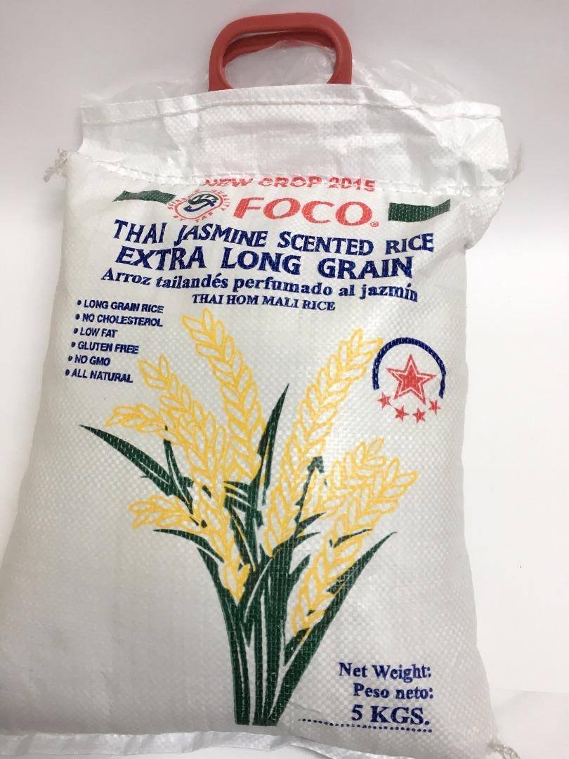 FOCO ARROZ THAI PERFUMADO 5 K