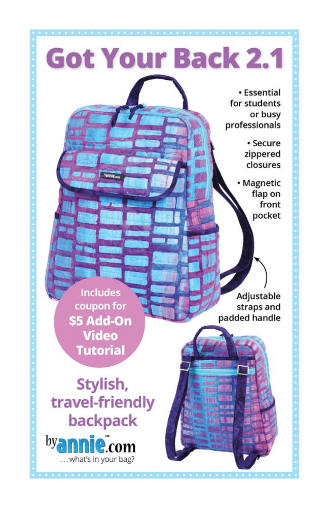 Got Your Back Backpack Purse 2.1