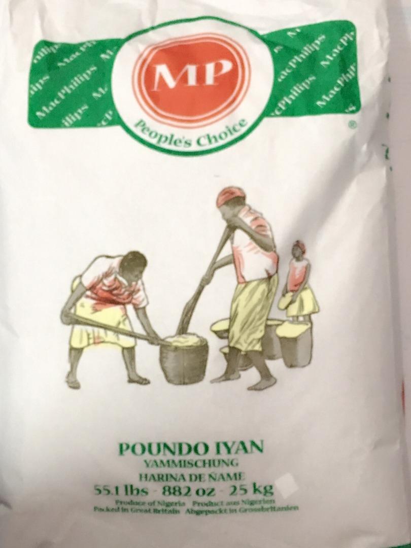 MP POUNDED YAM 25 K
