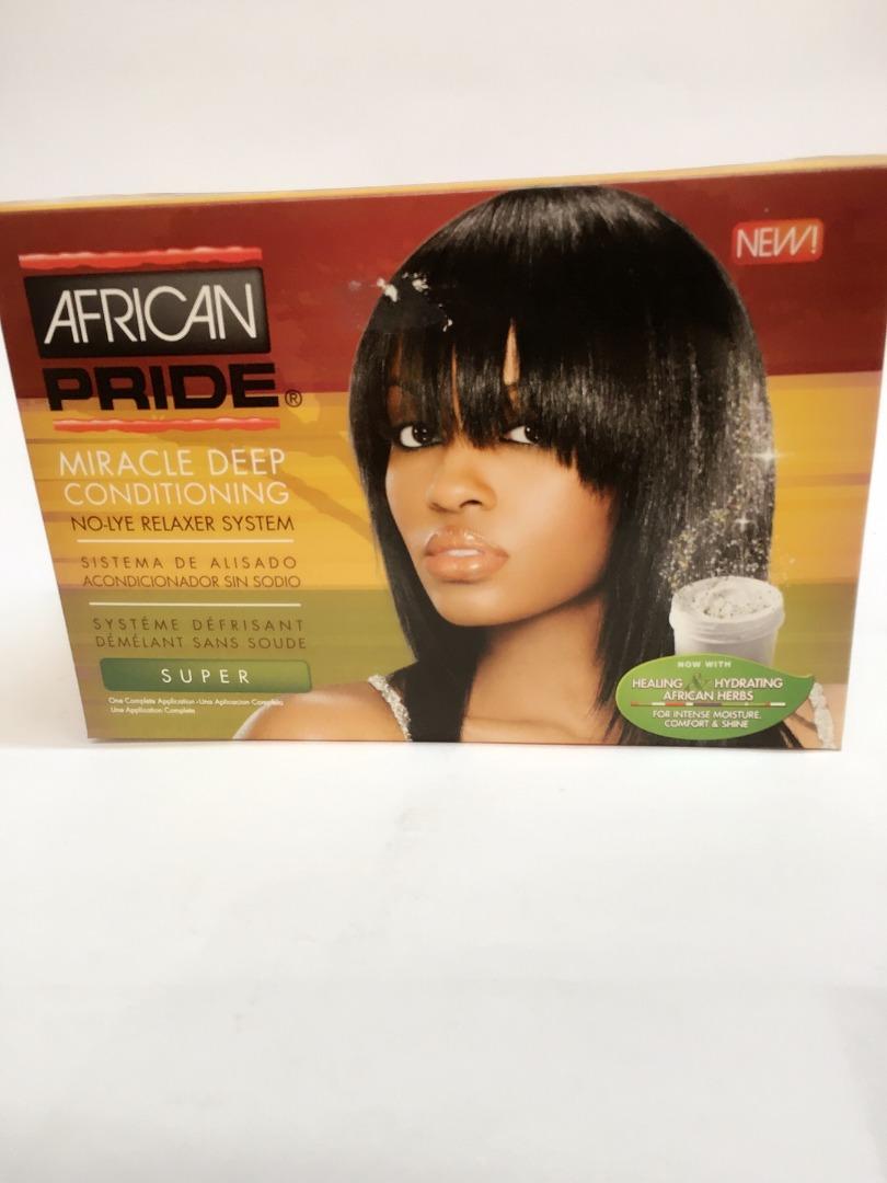 AFRICAN PRIDE RELAXER KIT SUPER