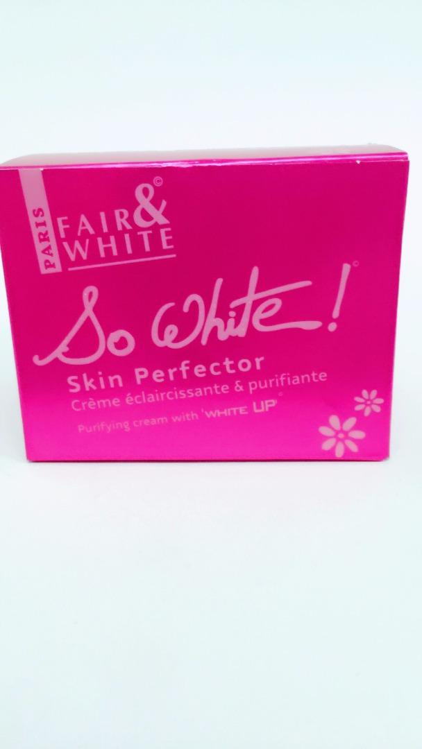FAIR & WHITE SO WHITE FADE CREAM