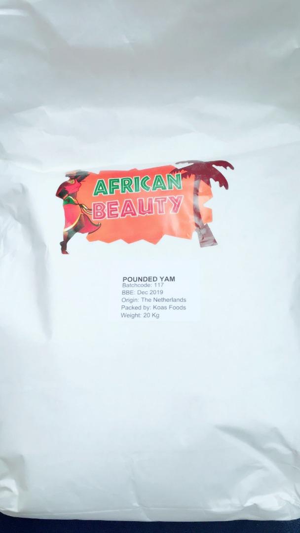AFRICAN BEAUTY POUNDED YAM 20 K