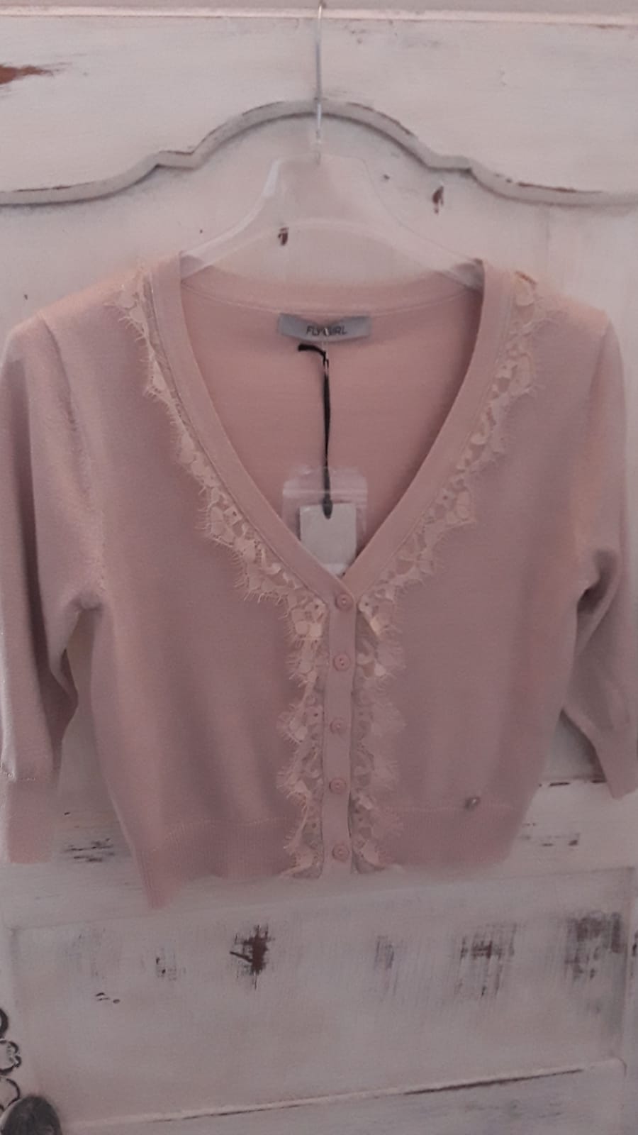 FLY GIRL CHAQUETA CORTA PUNTILLA